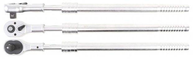 Reversible Ratchet, extendable 20 mm (3/4) 600 - 985 mm