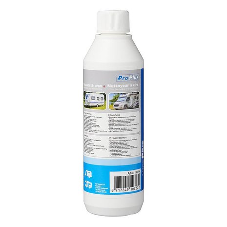 Cleaner & Wax 500ml for caravan and motorhome