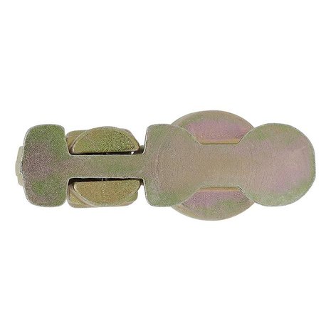 Stud fitting double with thread
