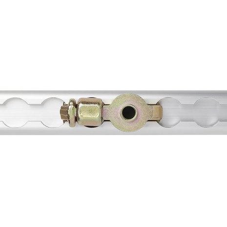 Stud fitting double with thread
