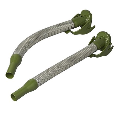 Metal pouring spout flexible suitable for petrol 20mm
