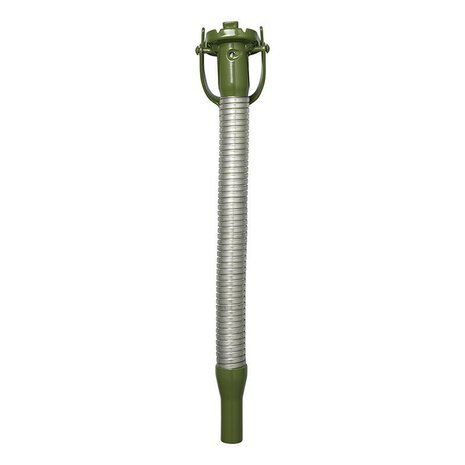 Metal pouring spout flexible suitable for petrol 20mm