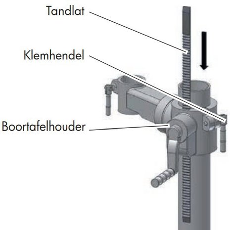 Bench drilling machine diameter 16 mm