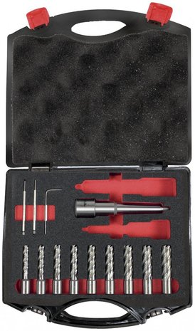 Annular cutter set 13-pcs -50mm ,MK4