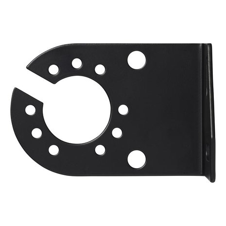 Metal socket holder angled 8 x 5 cm