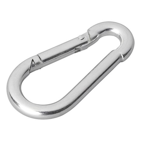 Carabine hook metal 5x50mm x4 pieces