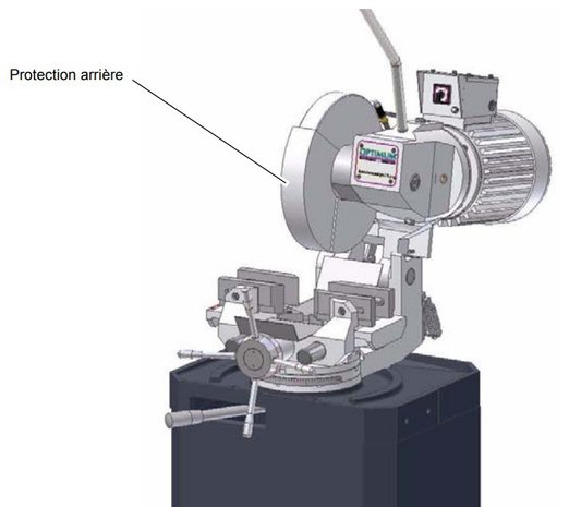 Manual circular saw diameter 315mm