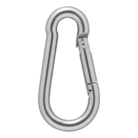 Stainless steel snap hook 5x50mm x10 pieces