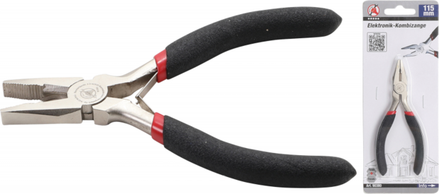 Electronic Combination Pliers spring loaded 115 mm 