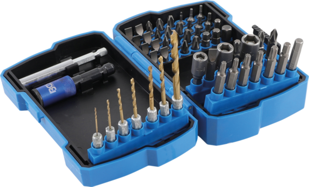 Drill and Bit Set | 6.3 mm (1/4") Drive | 55 pcs.