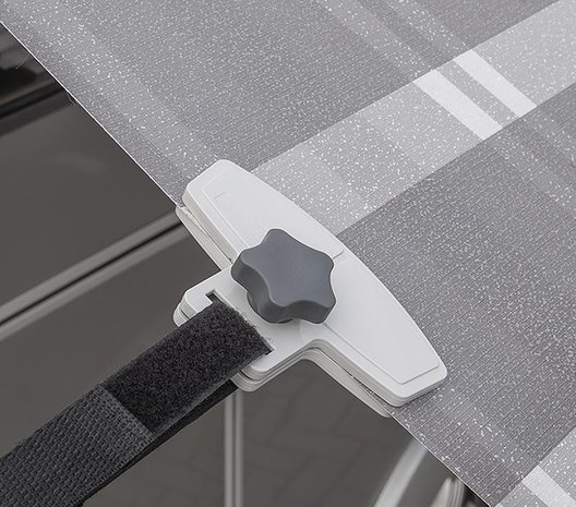 Awning mounting clips anti-flapping - set of 2 pieces