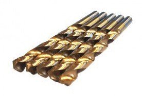 HSS twist drills 12mm x5 pieces for WT-406