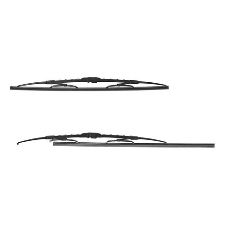 Windscreen wiper rubber for motorhome until 2012 set of 2 pieces 750mm