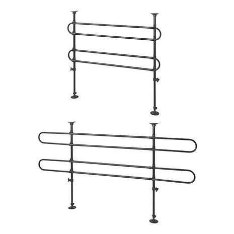 Luggage dog guard 2x2 metal tubes