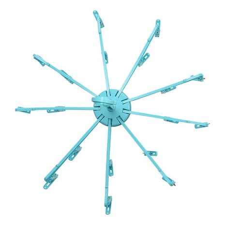 Drying carousel with 18 clamps