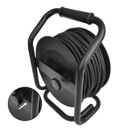 Cable reel CEE 25M 3x1.5mm² (2x Schuko + 1x CEE)