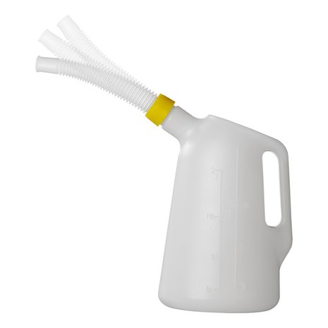 Oil flask with flexible spout 3 liter