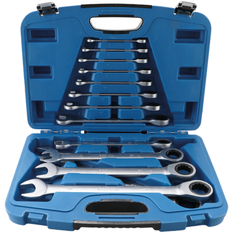 Ratchet Combination Wrench Set 8 - 32 mm 13 pcs