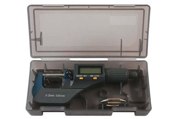 Digital Micrometer Range 0-25mm