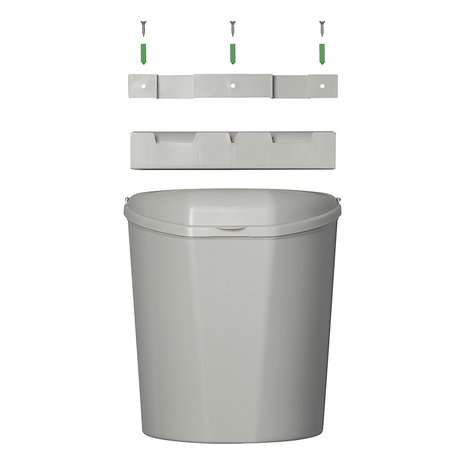 Waste bin with lid 6L for caravan/camper