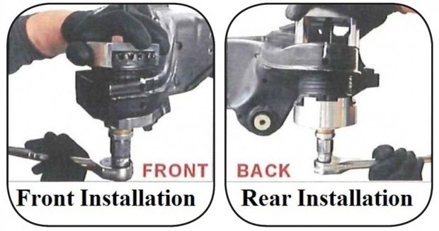 Rear sub-frame bush installer/remover Mercedes Benz