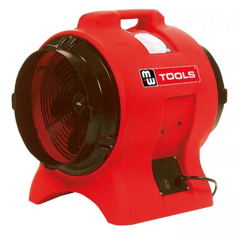 Extractor fan 300 mm - 750 w with hose and filter bag