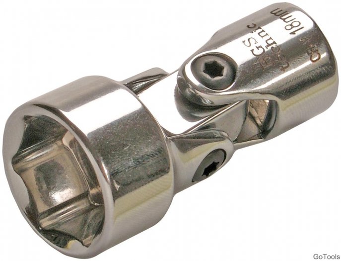 3/8" Universal Joint Socket, 18 mm Tools2gouk Tools online