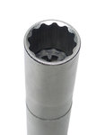 Spark Plug Socket with Magnet, 12-point, long (3/8) Drive 14 mm