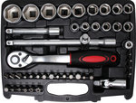 Socket Set 6.3 mm (1/4) / 12.5 mm (1/2) Drive Inch Sizes 174 pcs