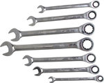 Ratchet Combination Wrench Set 8 - 19 mm 7 pcs