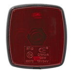 Rear position lamp red 65x60mm PM