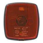 Side marker lamp amber 65x60mm PM