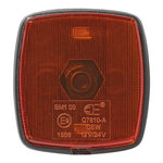 Orange side marker light 65x60mm PM