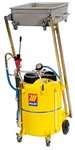 Pneumatic oil suction/collector 120 litres