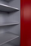 Universal storage cupboard with shelves 780x380x1.920mm