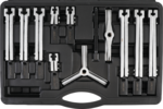 12-piece Inside and Outside Puller Set, 2 / 3 Legs