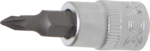 Bit Socket 6.3 mm (1/4) Drive Cross Slot