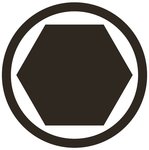Impact Bit Socket (1/2) Drive internal Hexagon