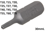 Bit Socket (5/16) Drive T-Star tamperproof (for Torx)