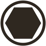Bit 10mm (3/8) Drive internal Hexagon