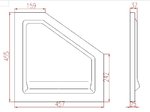 Sandblast cabinet 220 l