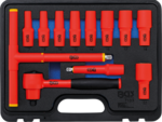 VDE Socket Set 10 mm (3/8) Drive 7 - 22 mm 12 pcs