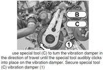 Crankshaft Pulley Holder and Rotating Tool Set for BMW 2.5D