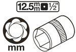 Special Socket / Screw Extractor (1/2) Drive 8-41mm