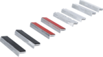 Bench Vice Jaw Protector Set Aluminium 125 mm 8 pcs