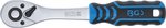 Ratchet wrench fine serrated 6.3 mm (1/4)