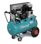 Belt-driven oil compressor 10 bar - 50 litres