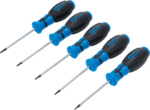 Screwdriver Set T-Star tamperproof (for Torx) T6 - T10 5 pcs