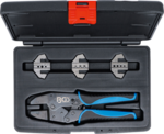 Crimping Pliers Set for Solar Connectors MC3 / MC4 / Tyco 4-piece