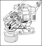 Vibratory plate 20kn with 6.5hp